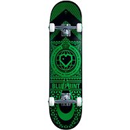 Blueprint Home Heart 8" Black/Green - Skateboard