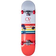 Ocean Pacific Sunset 8" White/Red - Skateboard