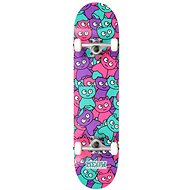 Meow Sticker Pile Set 7,75" purple - Skateboard