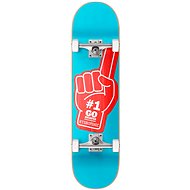 Hydroponic Hand 8" Cyan - Skateboard