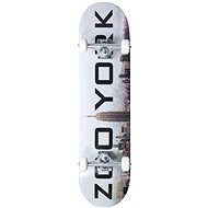 Zoo York Logo Block 8" Fog - Skateboard