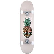 SkatenHagen 7.75" × 31.75" Pineapple Skull - Skateboard