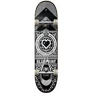Blueprint Home Heart Complete 8" black/white - Skateboard