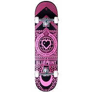 Blueprint Home Heart Kit 7,75" pink - Skateboard