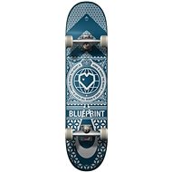 Blueprint Home Heart Set 8" Navy/White - Skateboard