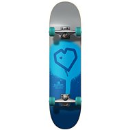 Blueprint Spray Heart V2 Complete 7,75" silver - Skateboard