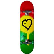 Blueprint Spray Heart V2 Set 8" Rasta 2 - Skateboard