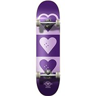 Heart Supply Quadron Logo Complete 7,5" purple - Skateboard
