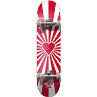 Heart Supply Burst Logo Complete 8" Red - Skateboard