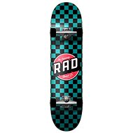 RAD Checkers Complete 7,25" Checkers Teal - Skateboard