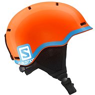 Salomon Grom Fluo Orange / Blue Vel - Ski Helmet