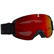 Salomon Xview Black / Univ.Mid Red - Ski Goggles