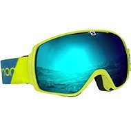 Salomon Xt One Neon Yellow / Solar Blue - Ski Goggles
