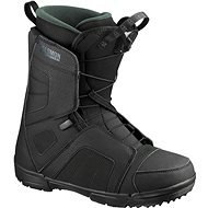 Salomon TITAN Black/Black/GREEN GABLES méret: 43 EU/ 280 mm - Snowboard cipő