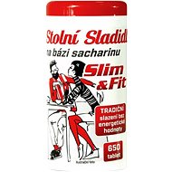 FAN Sacharin tablets 39 g, 650 tablets, dispenser - Sweetener