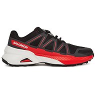 Salomon Speedcross Peak Black/Asphalt/Fiery Red, EU 42 2/3 / 275 mm - Running Shoes