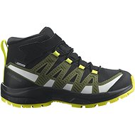 Salomon XA PRO V8 MID CSWP K Black/Dlicgr Junior Shoes EU 30 / 185 mm - Trekking Shoes