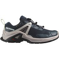 Salomon X Raise GTX J Carbon/Asrose/Claqua Junior Shoes EU 31/190 mm - Trekingové topánky