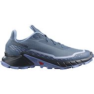 Salomon Alphacross 5 W Bering Sea/Carbon/Blue Heron - Running Shoes
