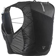 Salomon Active Skin 12 Set M, Black/Metal - Sports Backpack