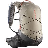 Salomon XT 20 Set with hydration bag Unisex Feather Gray/Plum Kitten/Cherry Tomato - Sports Backpack