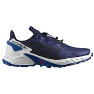 Salomon Supercross 4 Blue Print/Black/Lapis Blue EU 46 2/3 / 295 mm - Trekking Shoes