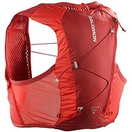 Salomon Act Skin 4 No Flasks Red Dahlia/High Risk Red M - Running Vest