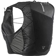 Salomon Act Skin 12 No Flasks Black/Metal M - Running Vest