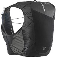Salomon Active Skin 12 Set Black/Metal - Running Vest