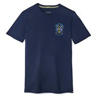 Smartwool M Merino Sport 150 Iceaxdscnt Grhpc Tee Deep Navy - Tričko
