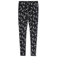 Smartwool W Merino 250 Baselayer Pttrn Bottom Bxd Black Pinwheel XL - Kalhoty