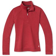 Smartwool W Merino 250 Baselayer 1/4 Zip Boxed Pomegranate Heather M - Thermal Underwear