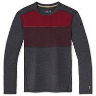 Smartwool M Merino 250 Bl Colorblock Crew Boxed Woodsmoke Hthr-Charcoal Hthr M - Thermal Underwear