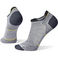 Smartwool Run Zero Cushion Low Ankle Socks Light Gray, 42-45-ös méret - Zokni