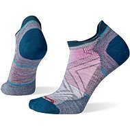 Smartwool W Run Zero Cushion Low Ankle Socks Medium Gray, 42-45-ös méret - Zokni