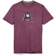 Smartwool M Merino Sport 150 Midnigh Snoz Sh Sgtsf Argyle Purple Heather, vel. XL - Tričko