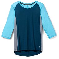Smartwool W Merino Sport 120 Mounta Bike 3/4 Sl Te Twilight Blue, vel. L - Tričko