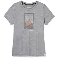 Smartwool W Merino Sport 150 Alp Start Short Sgtsf Light Gray Heather, vel. L - Tričko