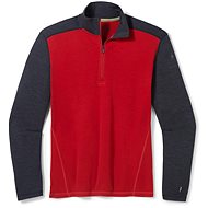 Smartwool M Classic Thermal Merino Bl 1/4 Zb Rhythmic Red L - Tričko