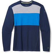 Smartwool M Classic Thermal Merino Bl Colorblck Cb Deep Navy-Laguna Blue L - Tričko