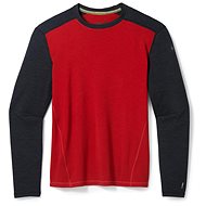 Smartwool M Classic Thermal Merino Bl Crew Boxed Rhythmic Red L - Tričko