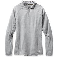 Smartwool W Classic All-Season Merino Bl 1/4 Zb Light Gray Heather M - Tričko