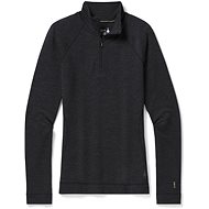 Smartwool W Classic Thermal Merino Bl 1/4 Zb Charcoal Heather - Tričko