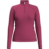 Smartwool W Classic Thermal Merino Bl 1/4 Zb Festive Fuchsia Heather L - Tričko