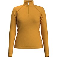 Smartwool W Classic Thermal Merino Bl 1/4 Zb Honey Gold Heather S - Tričko