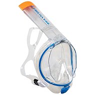 Mares Full face mask SEA VU + transparent blue S/M - Snorkel Mask