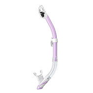 Agama Dive Team Deep dry snorkel, purple/transp. - Snorkel