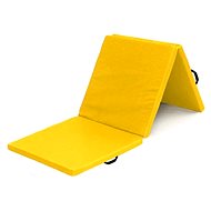SEDCO folding three-piece 183 × 60 × 4 cm yellow - Gymnastic Mat