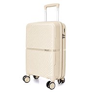 Solier Toride S 19", Cabin Suitcase, Beige - Suitcase
