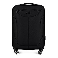 Solier Cabin Suitcase 25L, Black - Suitcase